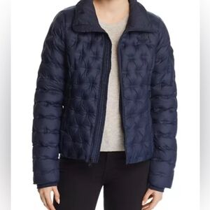 The North Face Holladown Crop Cross-Stitch Goose Down Puffer Jacket